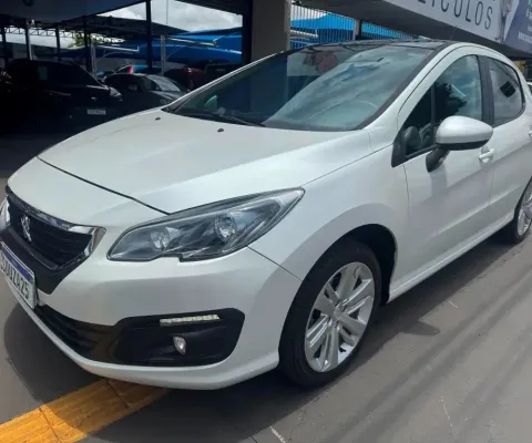 PEUGEOT 308 ALLURE 1.6 FLEX MANUAL 2015/2016 COMPLETO TODO REVISADO LACRADO SEM DETALHES