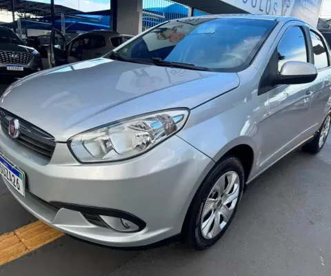 Fiat grand siena attractive 1.4 flex  manual  2014/2015  completo revisado lacrado file 