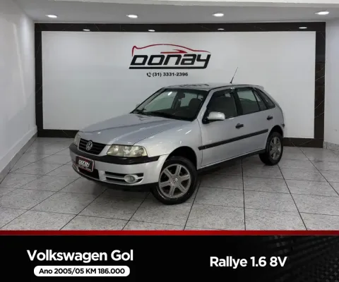 VOLKSWAGEN GOL RALLYE 1.6 8v CÂMBIO MANUAL