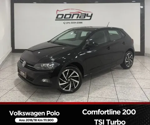 VOLKSWAGEN POLO COMFORTLINE 200 TSI 1.0 FLEX CÂMBIO AUTOMÁTICO