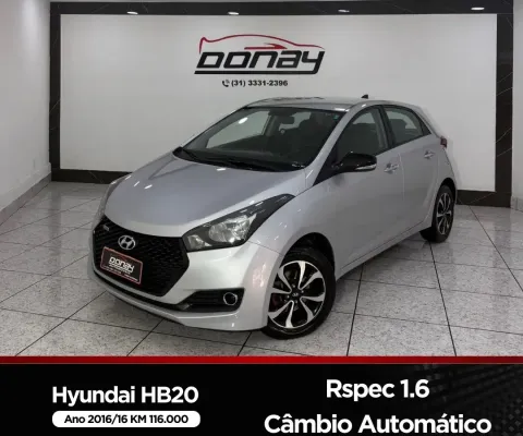 HYUNDAI HB20R SPEC 1.6 FLEX CÂMBIO AUTOMÁTICO  