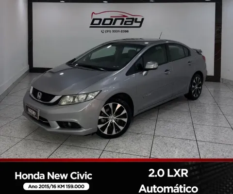 HONDA NEW CIVIC LXR 2.0 16v CAMBIO AUTOMATICO FLEX