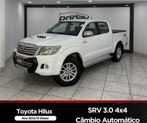 TOYOTA HILUX SRV 3.0 4x4 TDI 16v DIESEL CÂMBIO AUTOMÁTICO