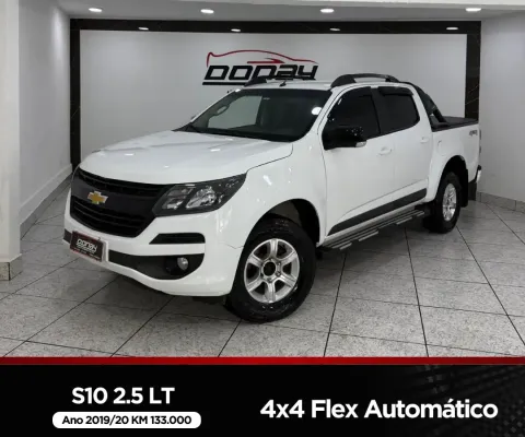 CHEVROLET S10 PICK-UP LT 2.5 4x4 FLEX CABINE DUPLA CÂMBIO AUTOMÁTICO