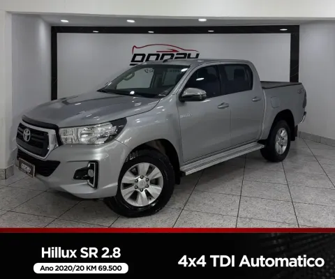TOYOTA HILUX SR 2.8 4x4 TDI 16v DIESEL CÂMBIO AUTOMÁTICO