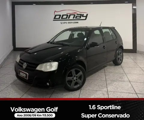 VOLKSWAGEN GOLF SPORTLINE 1.6 8v MI TOTAL FLEX   