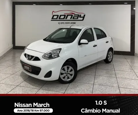 NISSAN MARCH S 1.0 12v FLEX CÂMBIO MANUAL