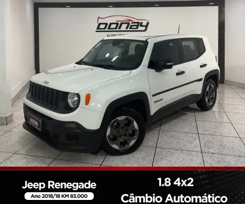 JEEP RENEGADE 1.8 4x2 FLEX CÂMBIO AUTOMATICO