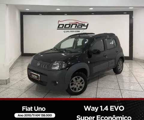 FIAT UNO WAY CELEBRATION EVO 1.4 8v FLEX CÂMBIO MANUAL