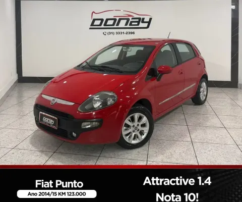 FIAT PUNTO ATTRACTIVE EVO 1.4 8v FLEX CÂMBIO MANUAL