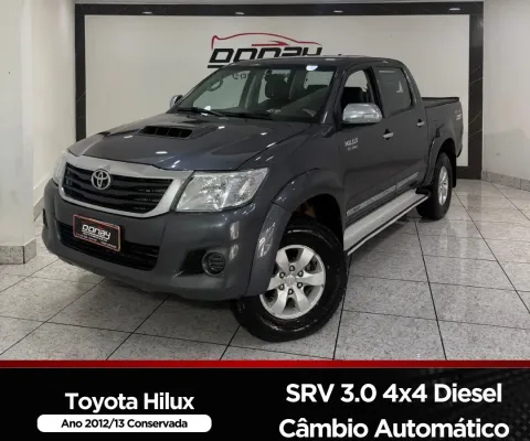 TOYOTA HILUX SRV 3.0 4x4 TDI 16v DIESEL CÂMBIO AUTOMÁTICO 