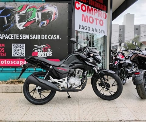 Honda Cg 160 Fan 2025 0km, aceito troca, cartão e financiamento