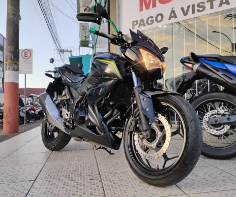 Kawasaki Z 300 Abs 2019, revisada, aceito troca, cartão e financio