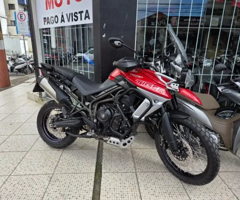 Triumph Tiger 800 XCA 2019, revisada, aceito troca, cartão e financio