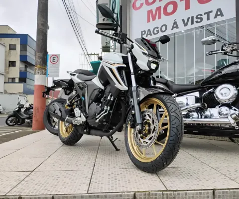 Yamaha Fazer 250 Abs 2025, 0km, Nova, aceito troca e financio