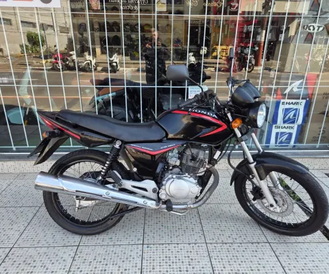 Honda Cg 150 Titan ESD 2008, partida elétrica e freio a disco