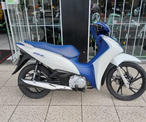 Honda BIz 125i 2022, revisada, aceito troca, cartão e financiamento