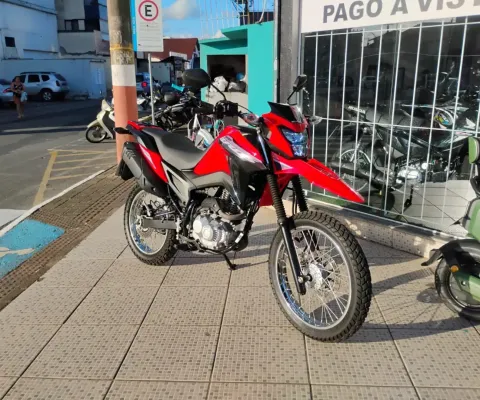 Honda Bros 160 ESDD CBS 2025 único dono, aceito troca, cartão e financio