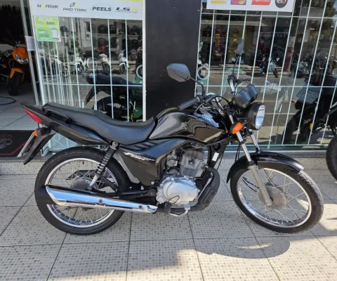 Honda CG 125 Fan Es 2010, partida elétrica, aceito troca e financio