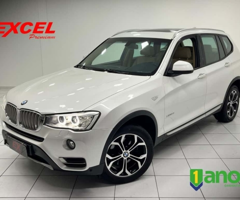 BMW X3 2.0 16V GASOLINA X LINE XDRIVE20I STEPTRONIC 2015