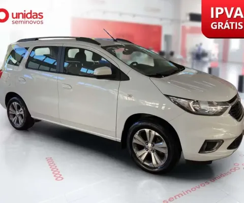 Chevrolet Spin 2024 Spin premier 7l 1.8 8v econoflex 4p c/ar - automático