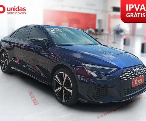 Audi A3 2023 2.0 40 tfsi mhev sedan performance black s-tronic