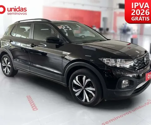 Volkswagen T-cross 2023 1.0 200 tsi total flex comfortline automático