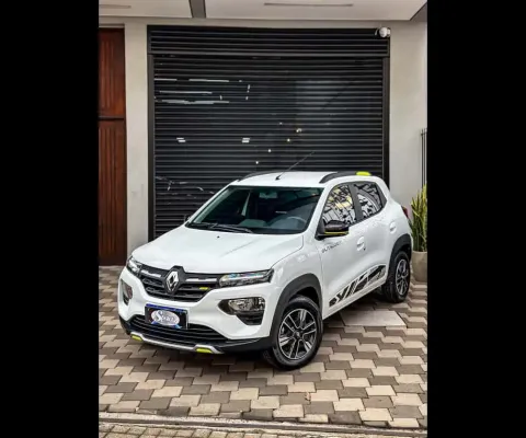 Renault Kwid OUTSIDER 1.0 Flex 12V 5p Mec.  - Branca - 2025/2026