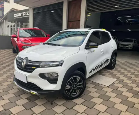 Renault Kwid OUTSIDER 1.0 Flex 12V 5p Mec.  - Branca - 2025/2026