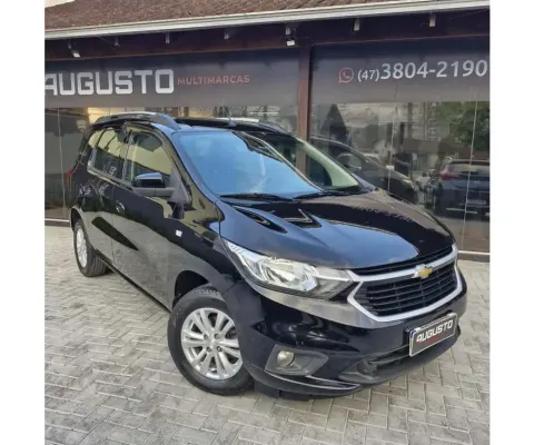Chevrolet Spin LT 1.8 8V Econo.Flex 5p Aut.  - Preta - 2020/2020