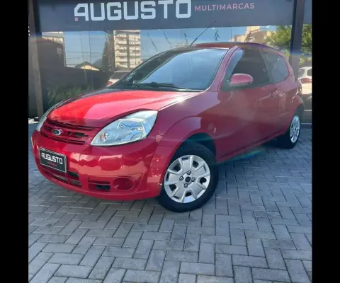 Ford KA 1.0 TECNO 8V Flex 3p  - Vermelha - 2009/2009