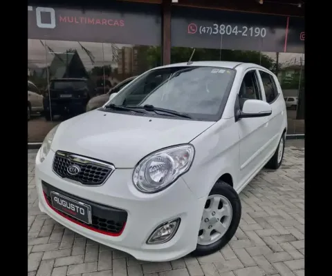 Kia Picanto EX 1.1/1.0/ 1.0 Flex Mec.  - Branca - 2010/2011