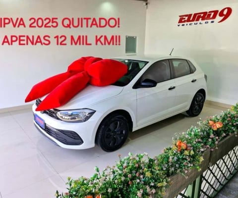 VOLKSWAGEN POLO TRACK 1.0 FLEX 12V 5P 2024 12 mil km!! 