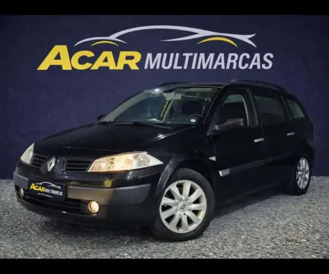 Renault MEGANE 1.6 DYNAMIQUE GRAND TOUR 16V FLEX 4P MANUAL