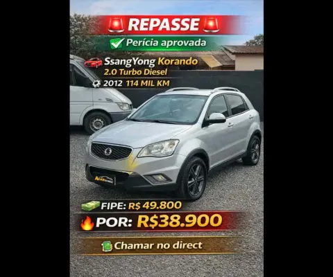 Ssangyong KORANDO 2.0 GLS 4X4 16V TURBO DIESEL 4P AUTOMÁTICO
