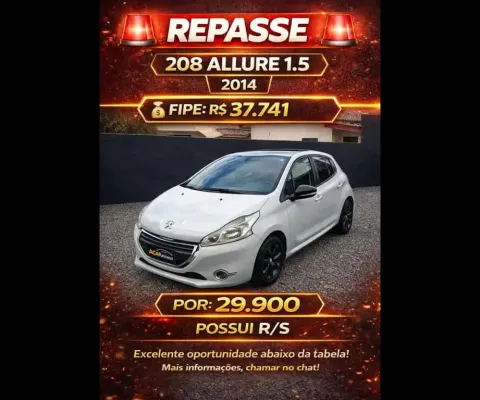 Peugeot 208 1.5 ALLURE 8V FLEX 4P MANUAL