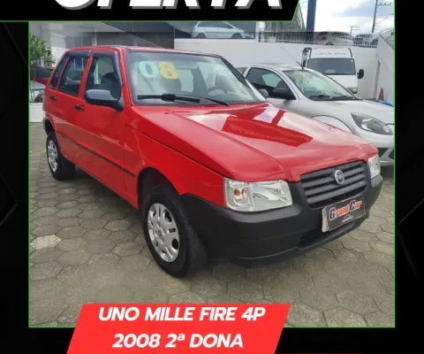 UNO MILLE IMPECÁVEL, SUPER CONSERVADO! 3ª DONA, TODO ORIGINAL