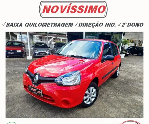 RENAULT CLIO 1.0 EXPRESSION, NOVÍSSIMO! SUPER CONSERVADO BAIXA QUILOMETRAGEM 