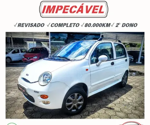 NOVÍSSIMO CHERY QQ 1.1 2012 COMPLETO 2ª DONA COM BAIXA QUILOMETRAGEM!!