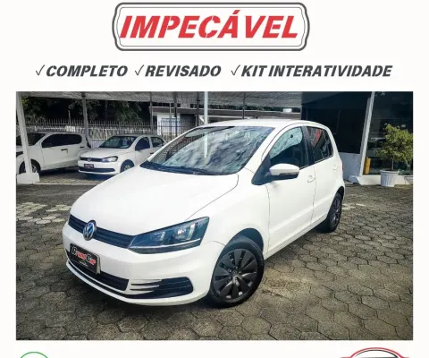 Fox trendline 1.0 8v 2015 trendline com pacote interatividade, super completo e impecável!