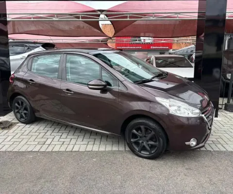 Peugeot 208 1.2 allure 12v flex 4p manual 2014