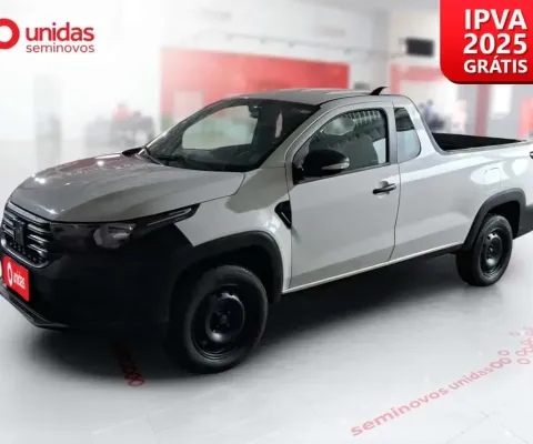 Fiat Strada 2024 1.3 firefly flex endurance cs plus manual