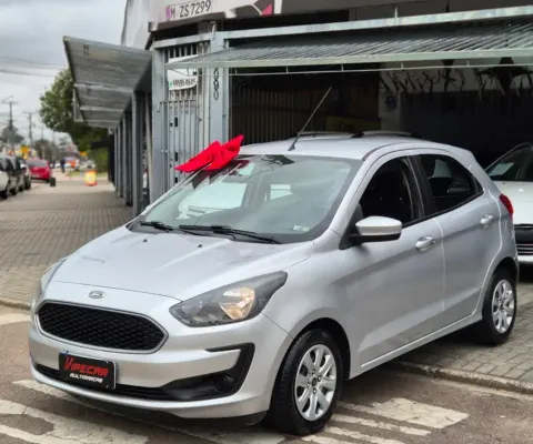 FORD KA SE COMPLETO 1.0 ANO 2019 COM AR CONDICIONADO GEKANDO