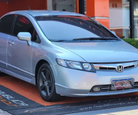 HONDA CIVIC LXL 2007 AUTOMÁTICO – CONFORTO E CONFIABILIDADE