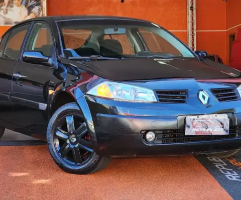  RENAULT MÉGANE DYNAMIQUE 2.0 SEDAN 2008 – COMPLETO E ESPAÇOSO!