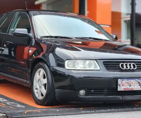  AUDI A3 1.8 2003 – ESTILO, DESEMPENHO E SOFISTICAÇÃO ALEMÃ POR UM EXCELENTE PREÇO! 