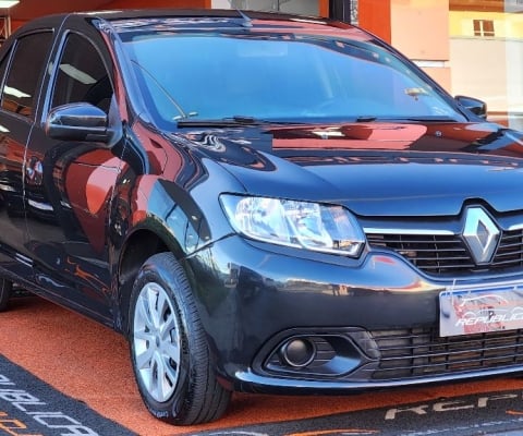  RENAULT LOGAN EXPRESSION 1.0 16V 2016/2017 – ESPAÇO, ECONOMIA E CONFORTO! 