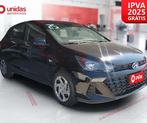 Hyundai Hb20 2025 1.0 12v flex sense plus manual