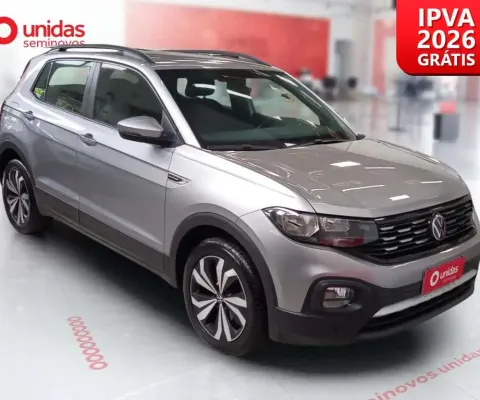 Volkswagen T-cross 2024 1.0 200 tsi total flex comfortline automático