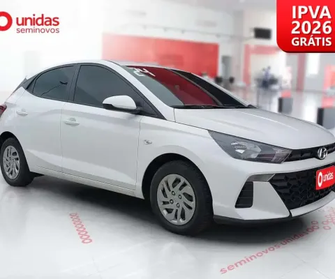 Hyundai Hb20 2024 1.0 12v flex sense plus manual